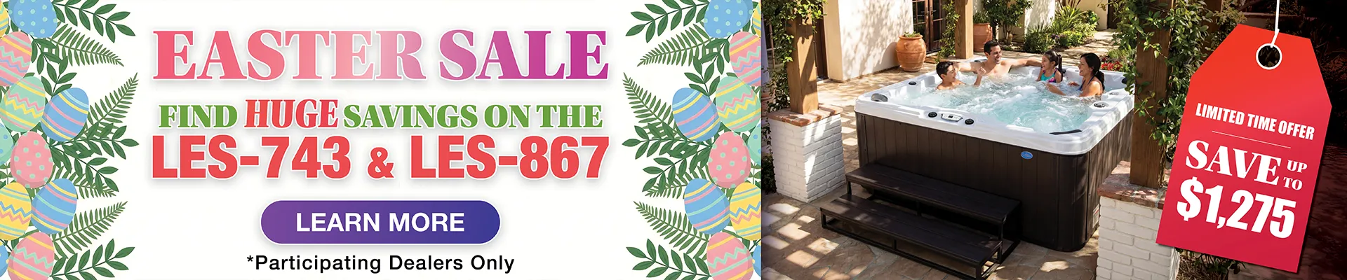 Calspas hot tub being used in a family setting - Lawrence